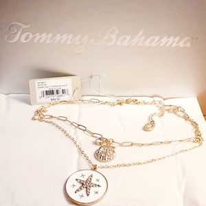 Tommy Bahama Gold Seashell & Starfish Necklace & Pendant 🐚⭐